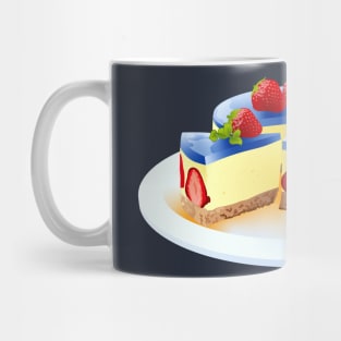 Sailor Uranus Themed Cheesecake Mug